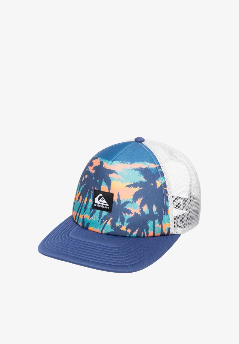 Quiksilver EMU COOP - TRUCKER - Cap - coronet blue