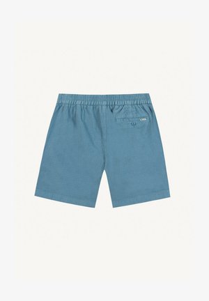 Faguo, ELASTIQUE CHEVRE CHAINE ET TRAME - Shorts - bleu moyen