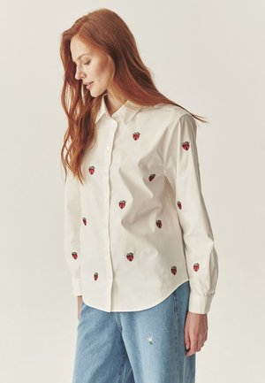 Bluza s gumbima - off white