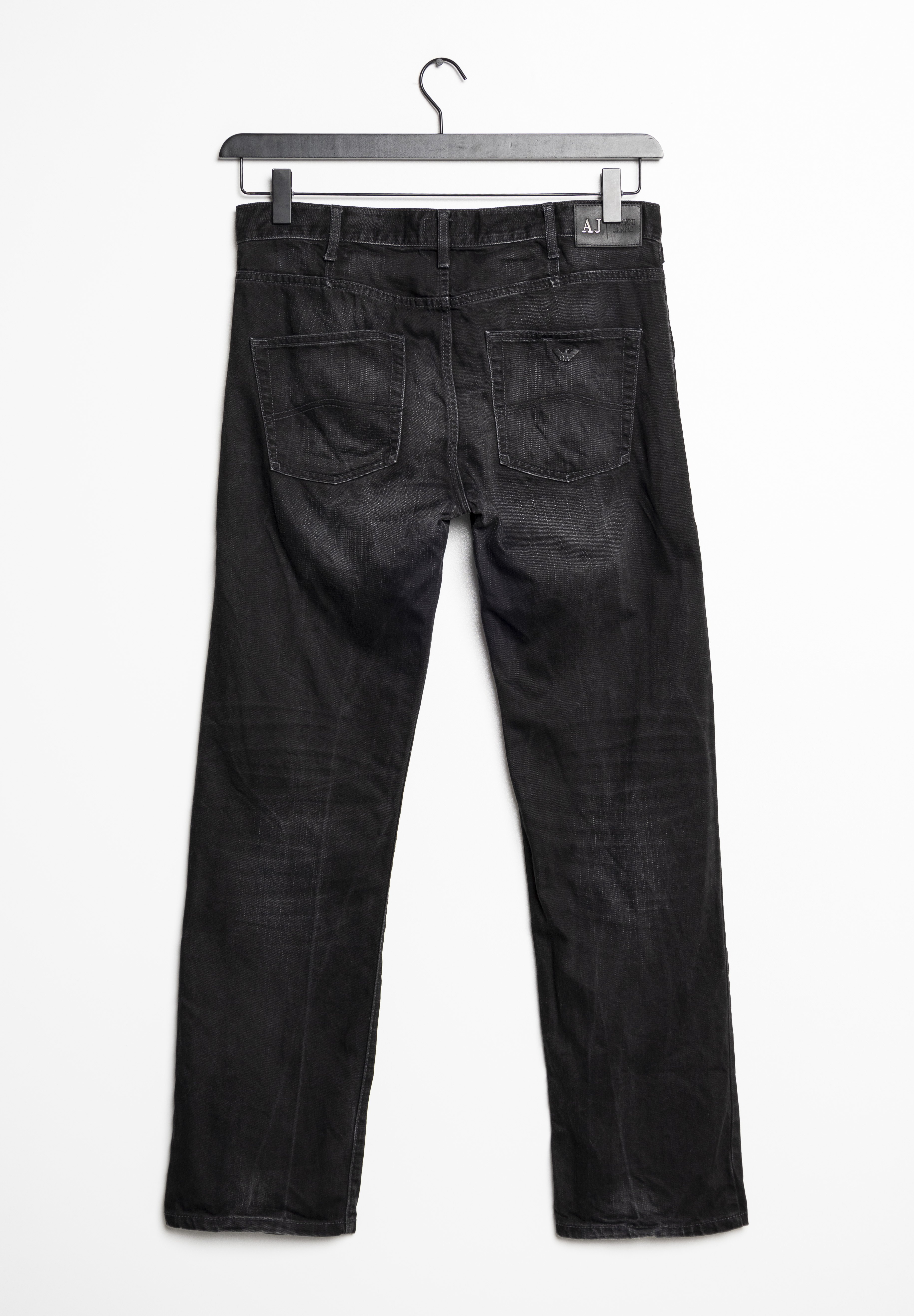 Armani Jeans Slim fit jeans - black - (Pre-owned) - Zalando