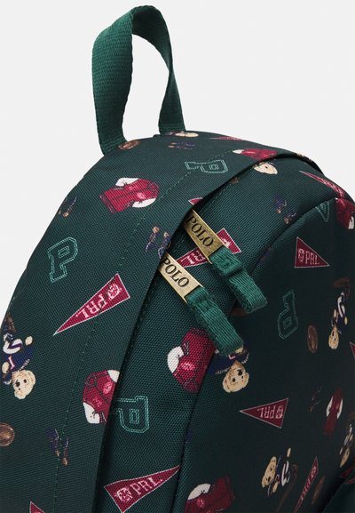 Polo Ralph Lauren BEAR BACKPACK UNISEX - Malý batoh  - polo bistro green
