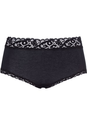 MAXI AUS MERCERISIERTER  - Trosor - black