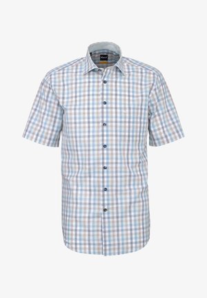 Kauf, BARI KENT KURZARM REGULAR FIT MIT KONTRAST - Hemd - blue brown green