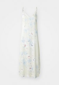 FLORAL PRINT SLIP DRESS - Rochie de zi - putty