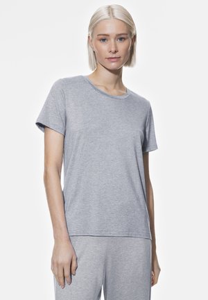 Nachtwäsche Shirt - light grey melange