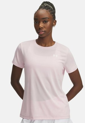 Under Armour TECH - Sports T-shirt - prime pink
