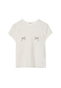 SHIMMER  - T-shirt con stampa - beige