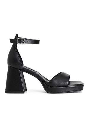 CAFèNOIR, Sandalias de tacón - black