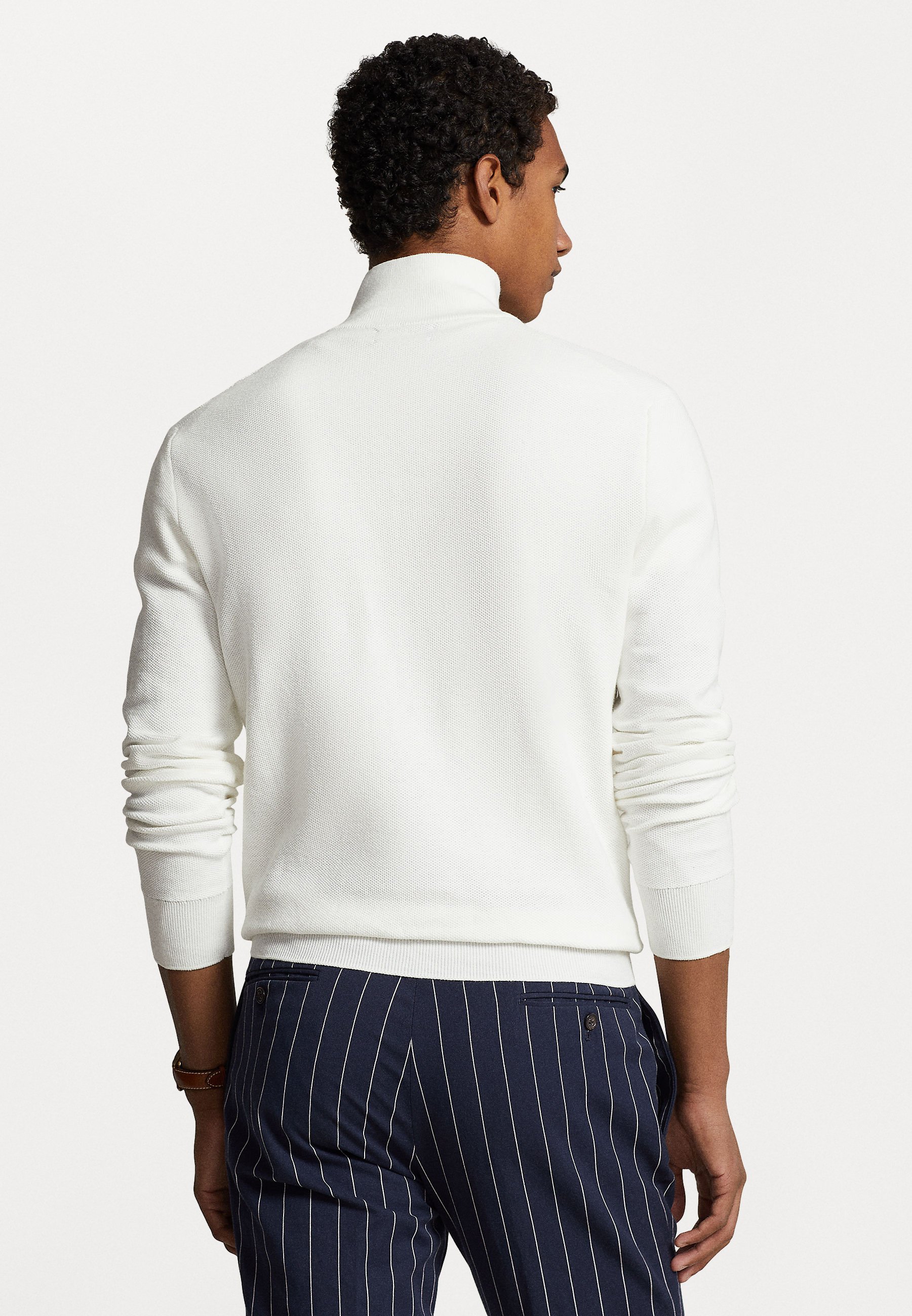Polo Ralph Lauren KNIT COTTON QUARTER ZIP JUMPER - Jumper