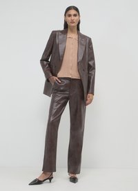 Calliope EFFETTO - Stoffhose - marrone