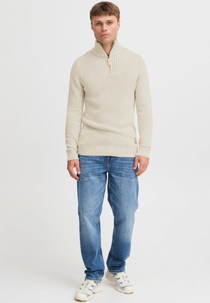 Solid SDPETRO - Pulóver - oyster grey