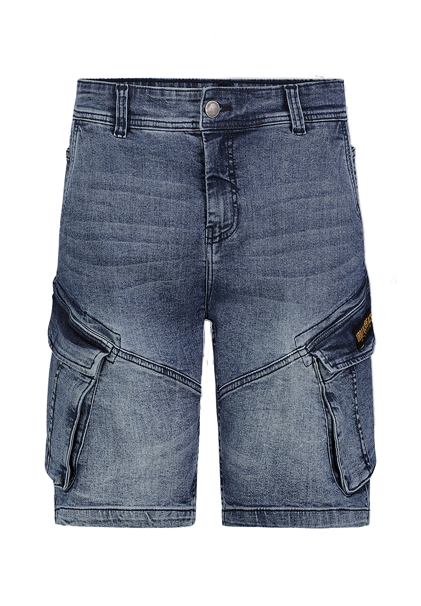Urban Surface CARGO BERMUDA MIT SEITENTASCHEN Denim shorts