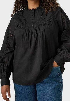 Bluse - black
