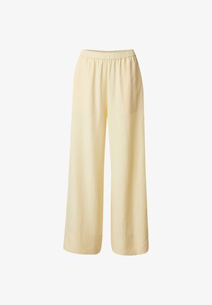 EDITED, CATALEYA - Broek - gelb beige creme