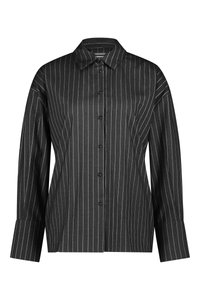 TALIA - Blusa com botões - dark anthracite