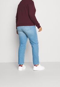 Anna Field Felpa con zip - bordeaux