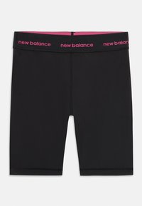 New Balance HARMONY HIGH RISE CYCLE - Korte broeken - caviar/zwart ...