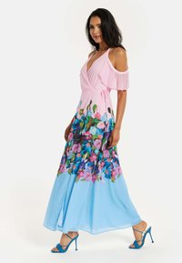 Liquorish FLORAL WITH FRILL DETAILS - Maxi dress - multi coloured