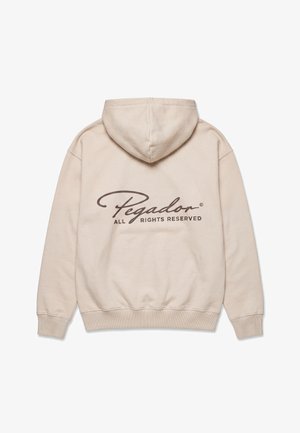 Pegador, PIKE HOODIE - Mikina s kapucňou - washed cream warm taupe