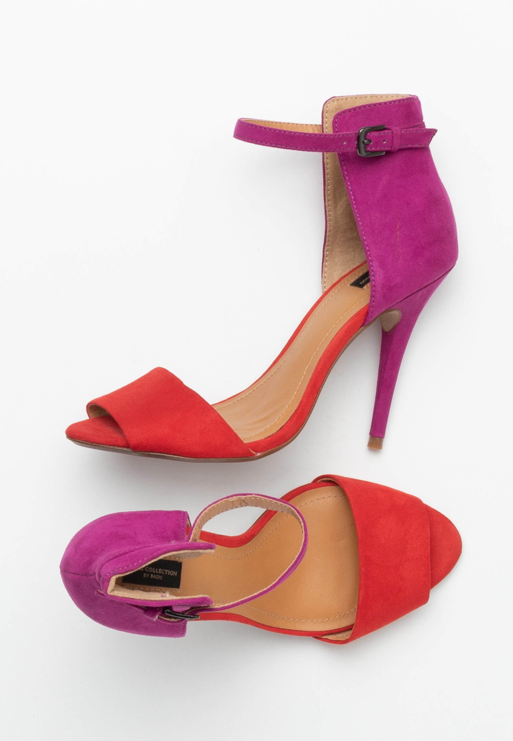 Zara High Heel Sandalette red/rot (Pre-owned)