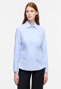 Eterna Button-down blouse - himmelblau