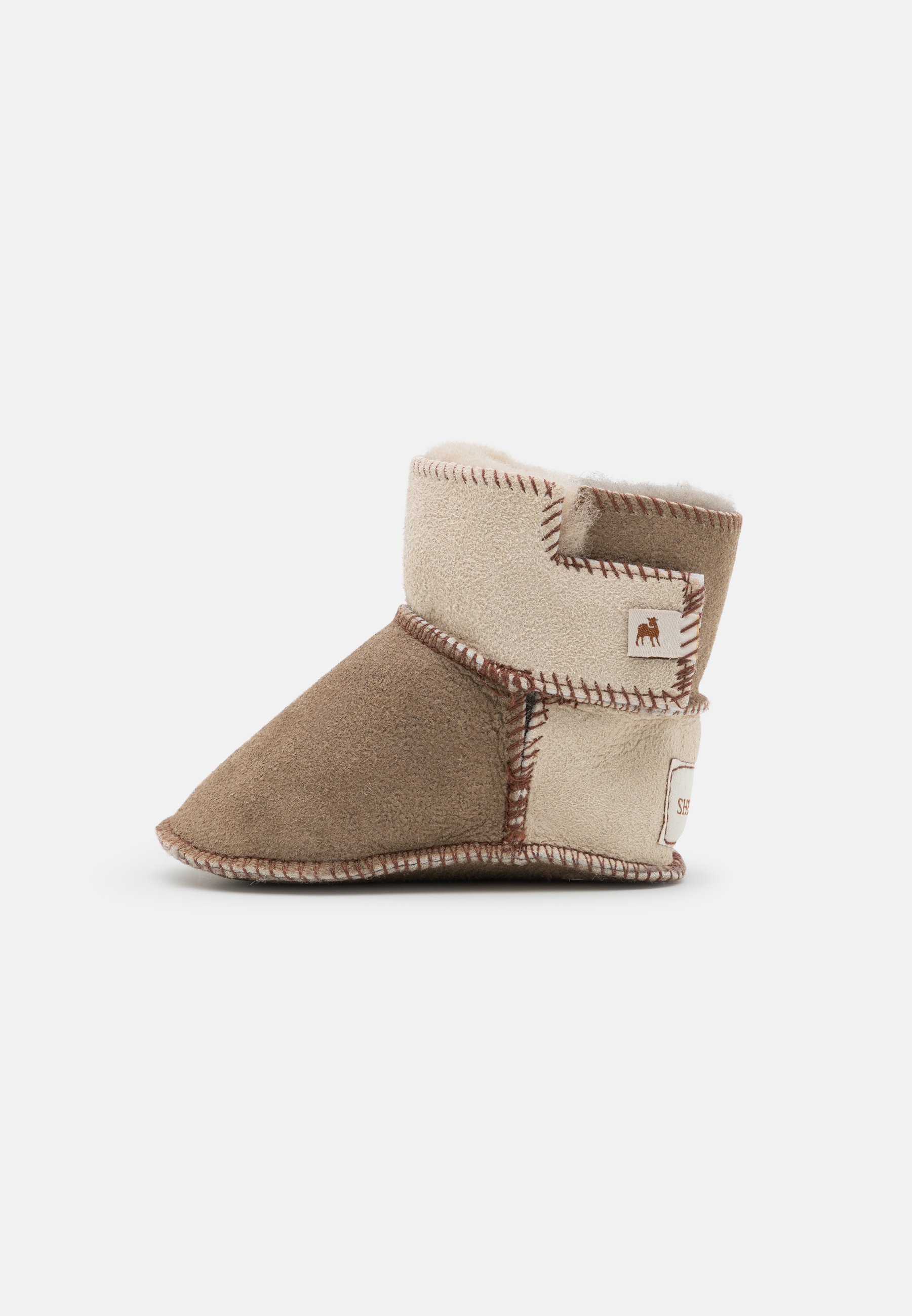 Shepherd BORÅS - First shoes - stone honey/camel - Zalando.co.uk