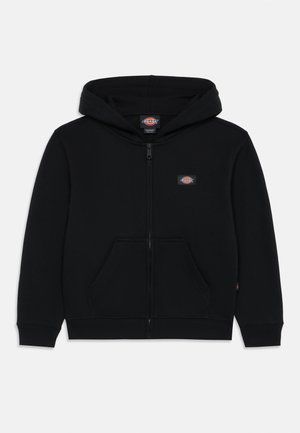 YOUTH OAKPORT FULL ZIP HOODIE UNISEX - Kapucni - black