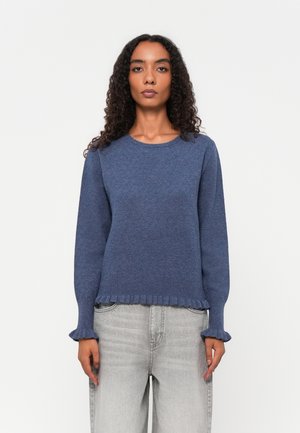 RWDAHLIA LS PULLOVER - Neule - insignia blue