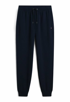 Tommy Hilfiger, TOMMY HILFIGER INTECHNO KNIT CUFFED JOGGERS - Pantalones deportivos - navy blue