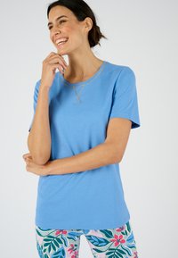 Damart FANTASÍA, DE PEINADO SET - Pijama - bleu feuillage