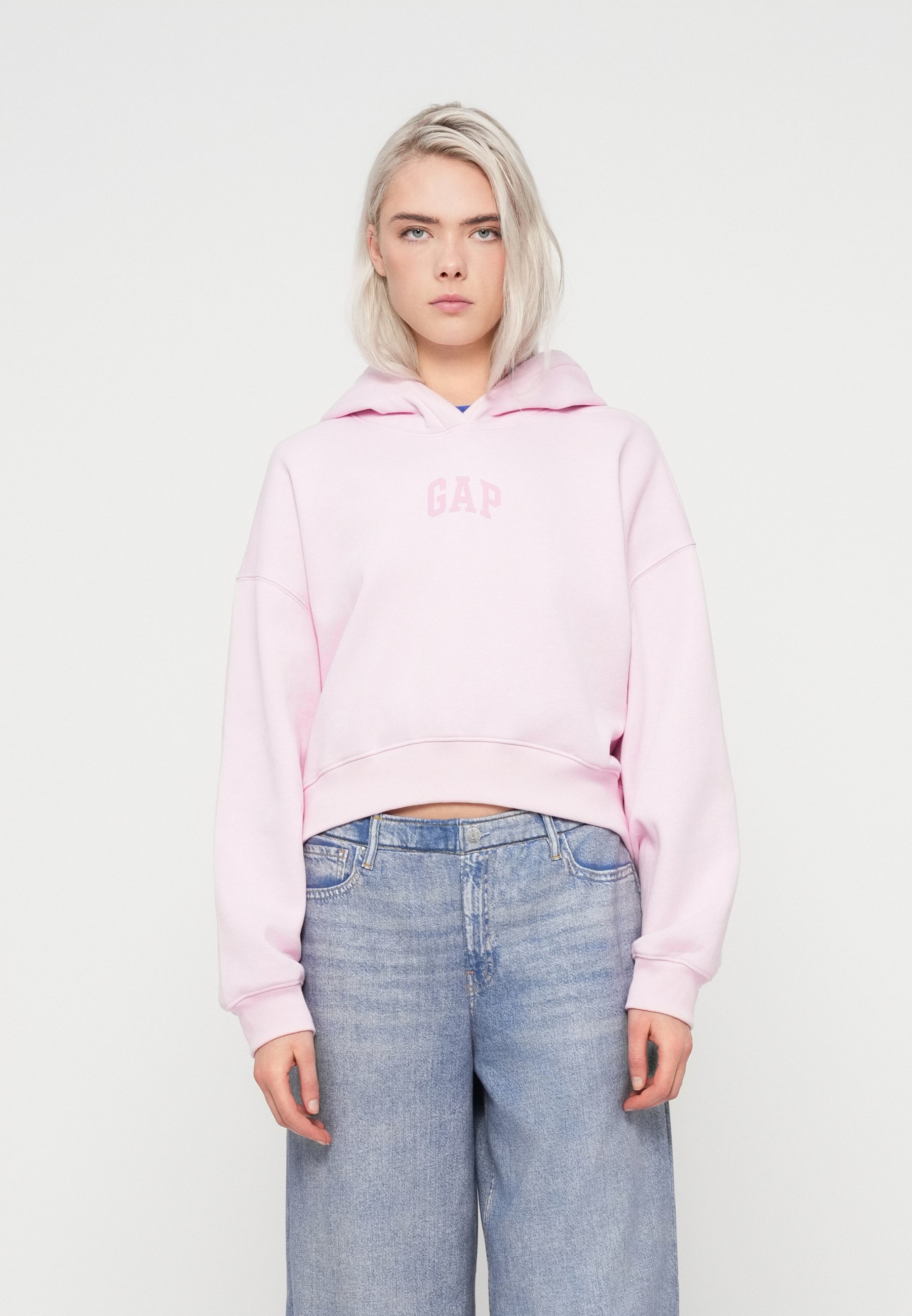 GAP LOGO CROPPED - Hoodie - primrose pink/pink - Zalando.co.uk
