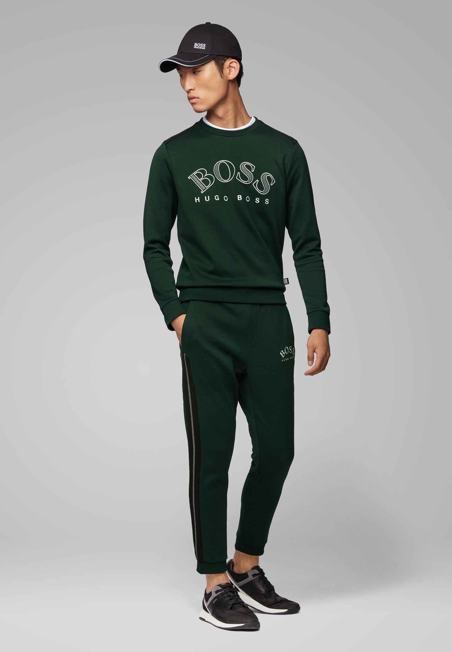 green boss tracksuit