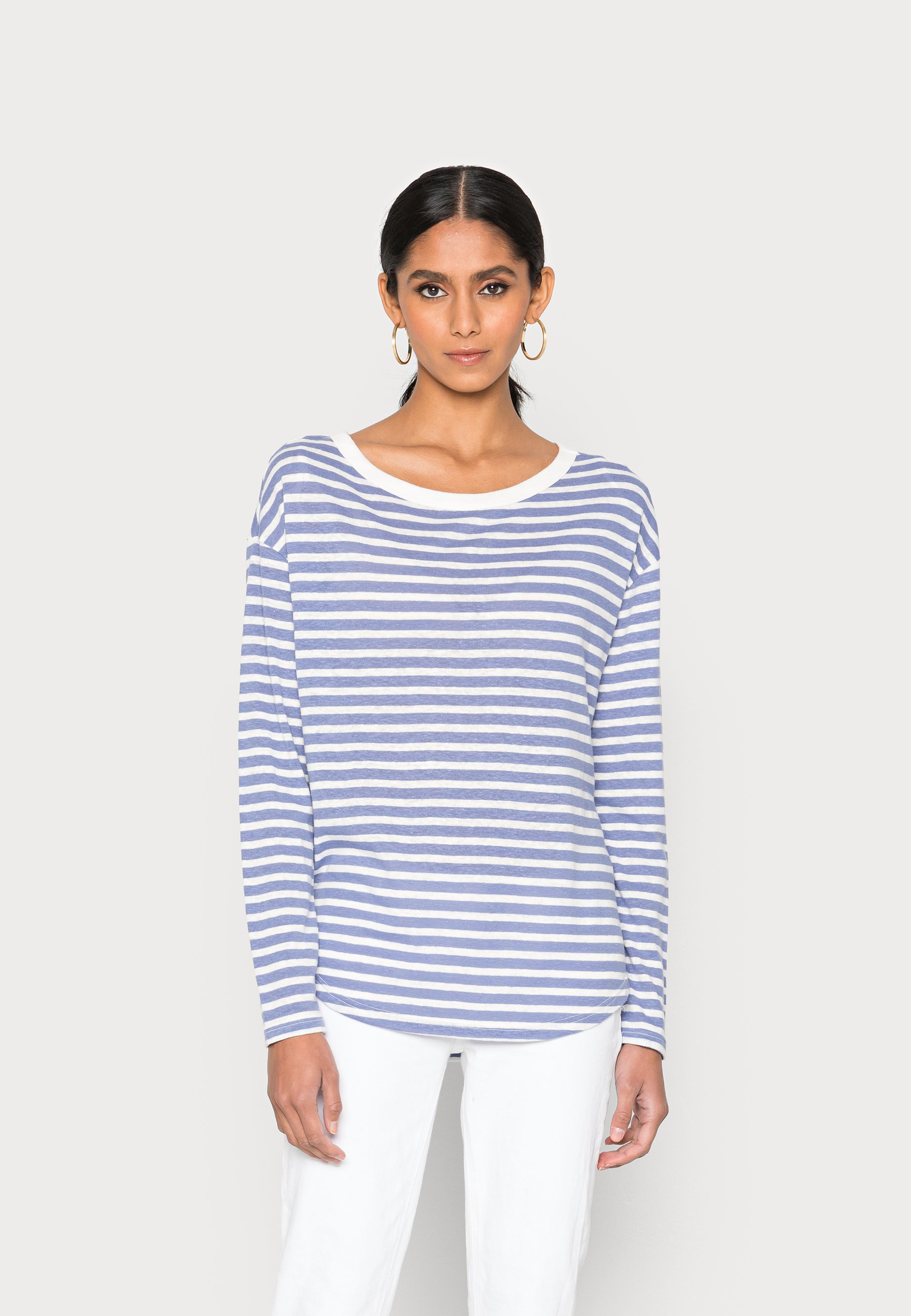 GAP OPEN - Long sleeved top - blue 