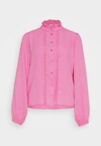 JDYELLIS SHIRT - Button-down blouse - fuchsia pink