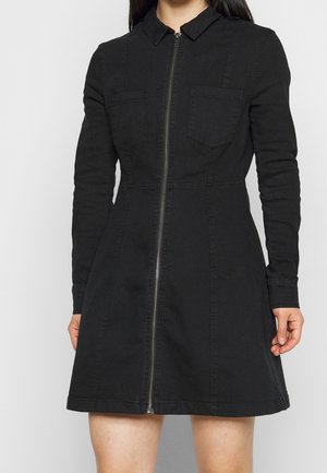 Robe en jean - black denim