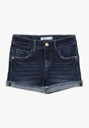 Džínové kraťasy - dark blue denim
