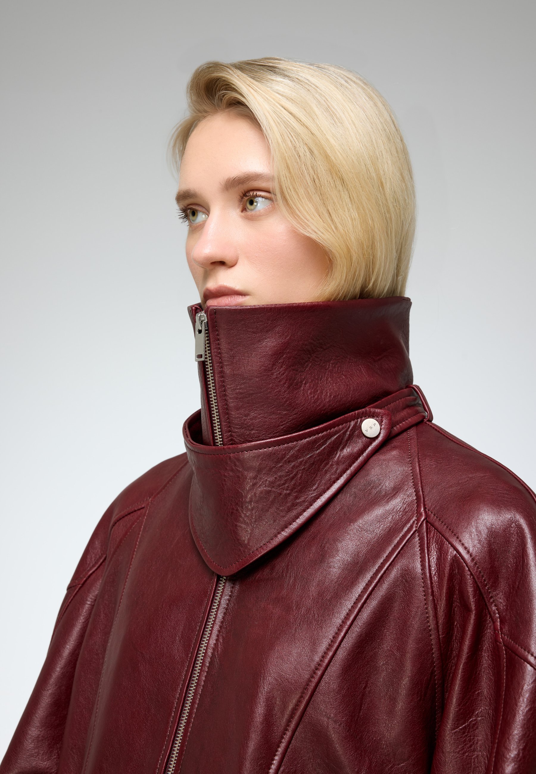 【再販なし】ORO Buffing leather piping blouson Leather Ascension0021 Orange – Maceoo
