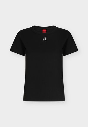 HUGO, DELORIS - T-shirt basique - black