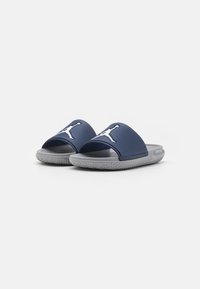 Jordan JUMPMAN SLIDE - Mules - midnight navy/white/cement grey