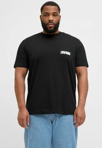 Jack & Jones PLUS SIZE - Jednoduché tričko - black