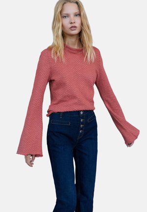 SL CTA TEXTURA M/CAMPANA - Pullover - pink