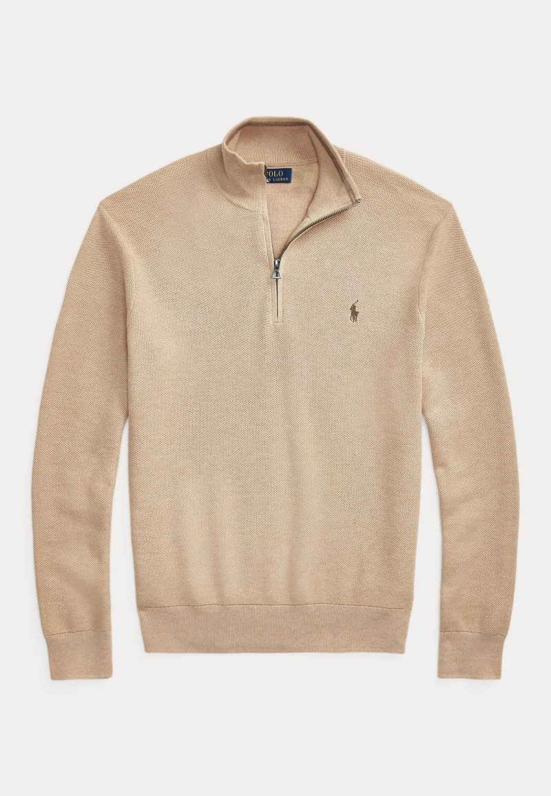 ralph lauren 1 4 zip beige