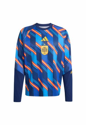 adidas Performance, ADIDAS PERFORMANCE SPAIN 26 HOME PRE MATCH WARM TOP - Sweatshirt - dark blue