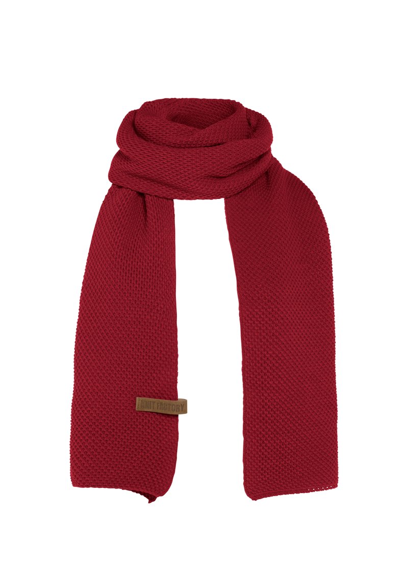 Knit Factory Sjaal - bordeaux