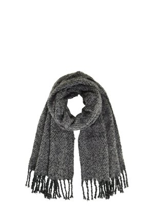 MIT GLITZER-EFFEKT - Écharpe - deep black