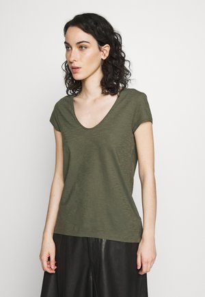 AVIVI - Jednoduché tričko - olive