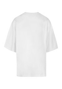 Merchcode MOTLEY CRUE - MONTAGE SKULL HUGE - Top s dlouhým rukávem - white