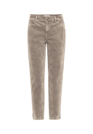 PULZ, PZFIBA HW SKINNY LEG - Jean slim - walnut