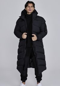 SIKSILK Zimski kaput - black