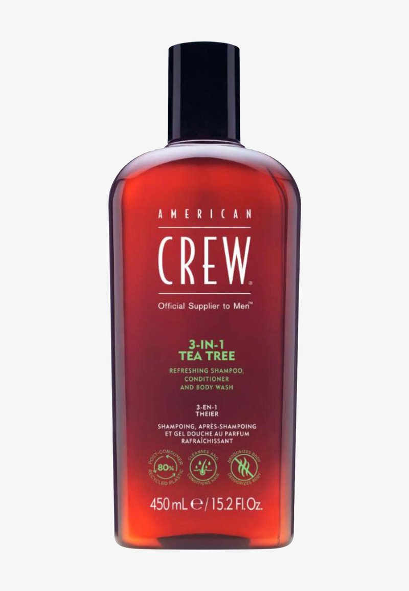 American Crew - 3 -IN- 1 TEA TREE SHAMPOO, CONDITIONER AND BODY WASH - Shampoo, Suurenna